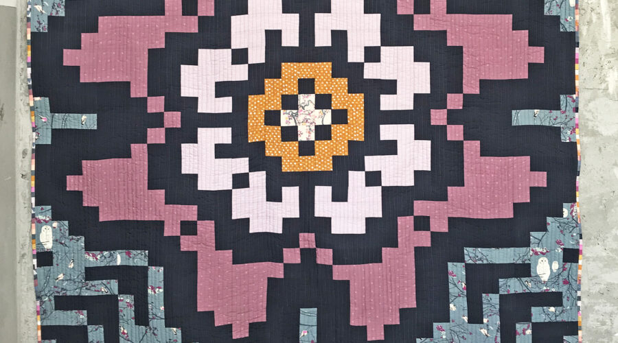FLOWERTONE quilt pattern
