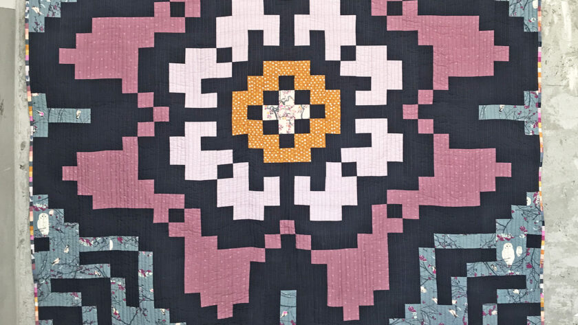 FLOWERTONE quilt pattern